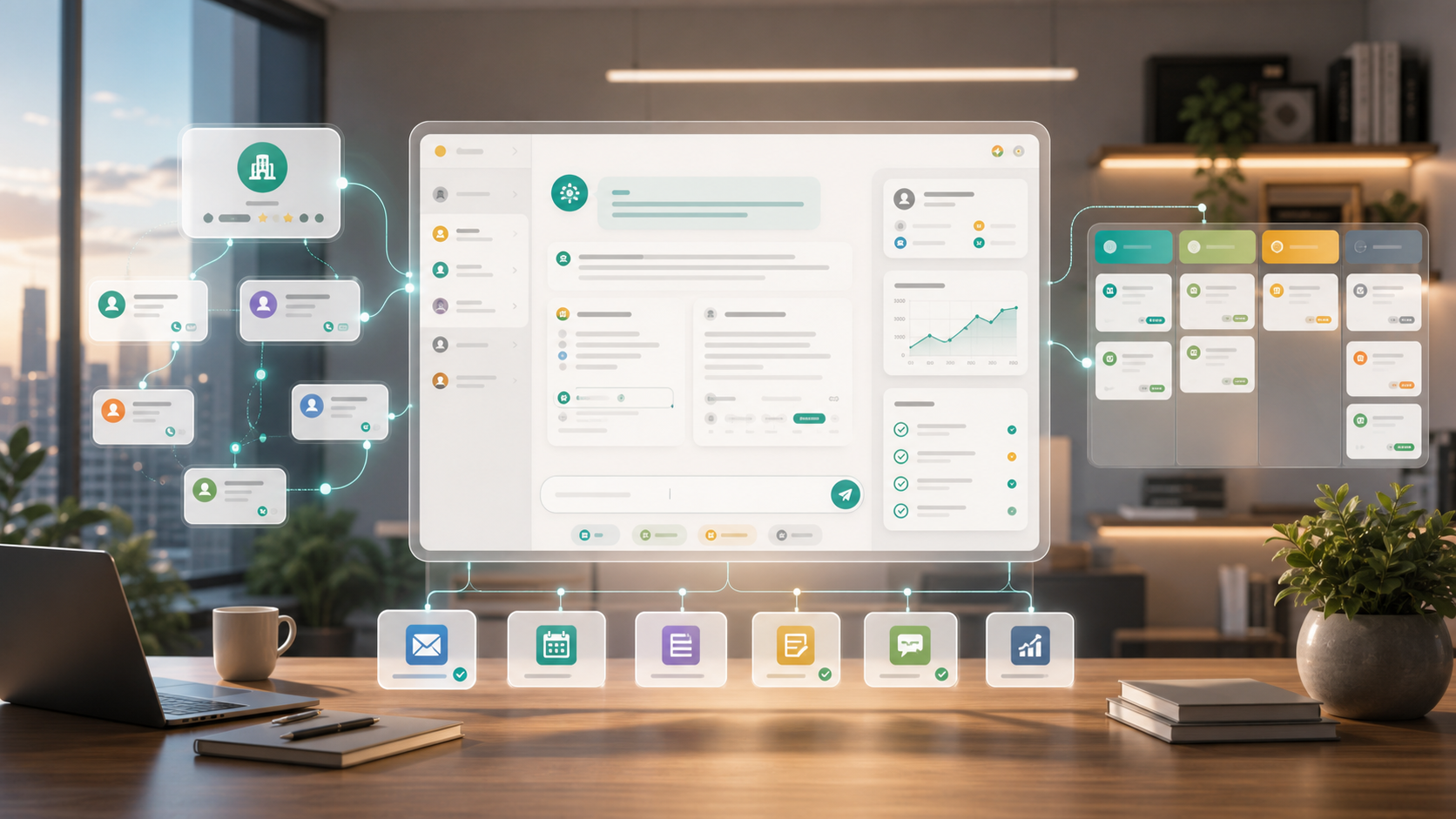 Ventas no debería rellenar el CRM a mano: un asistente comercial conversacional